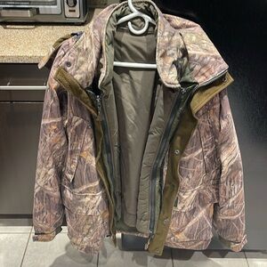 Men’s Browning Gore Tex hydro fleece hunting jacket Size L